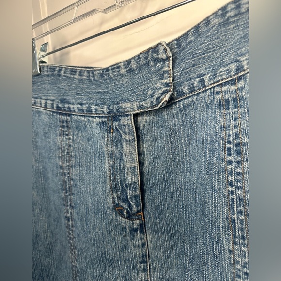Vintage St Johns Bay Size 8 Women’s denim Skirt Med Wash - Picture 3 of 8